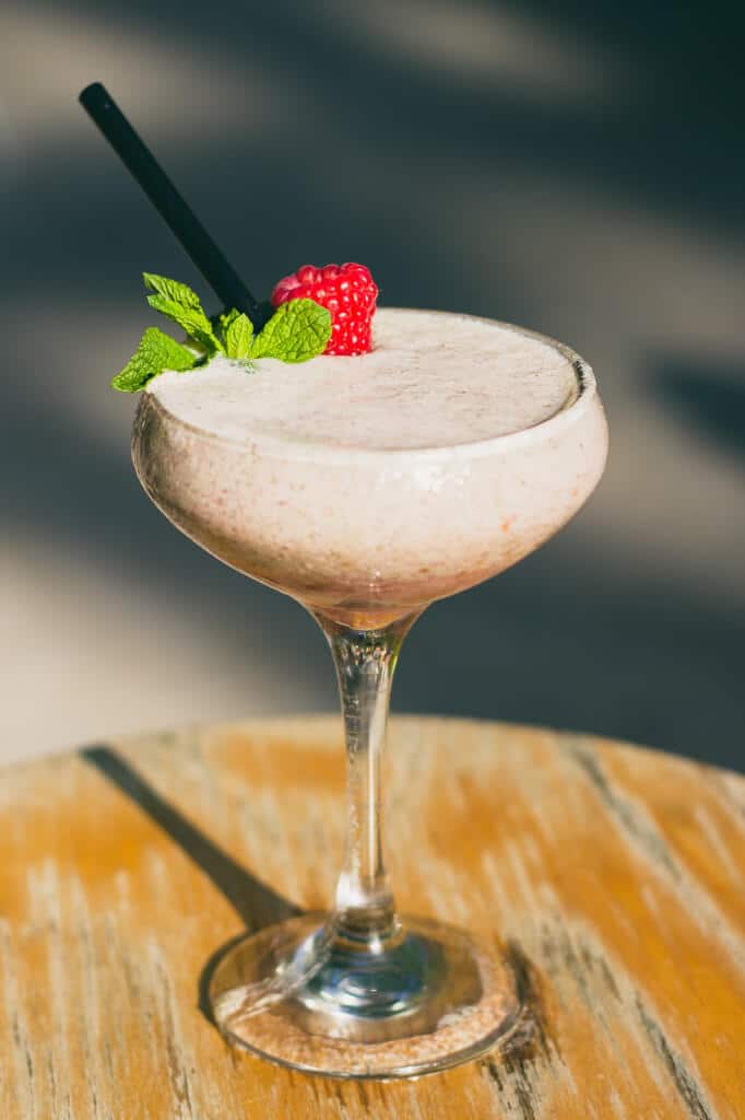 Dessert cocktail RaspMarie